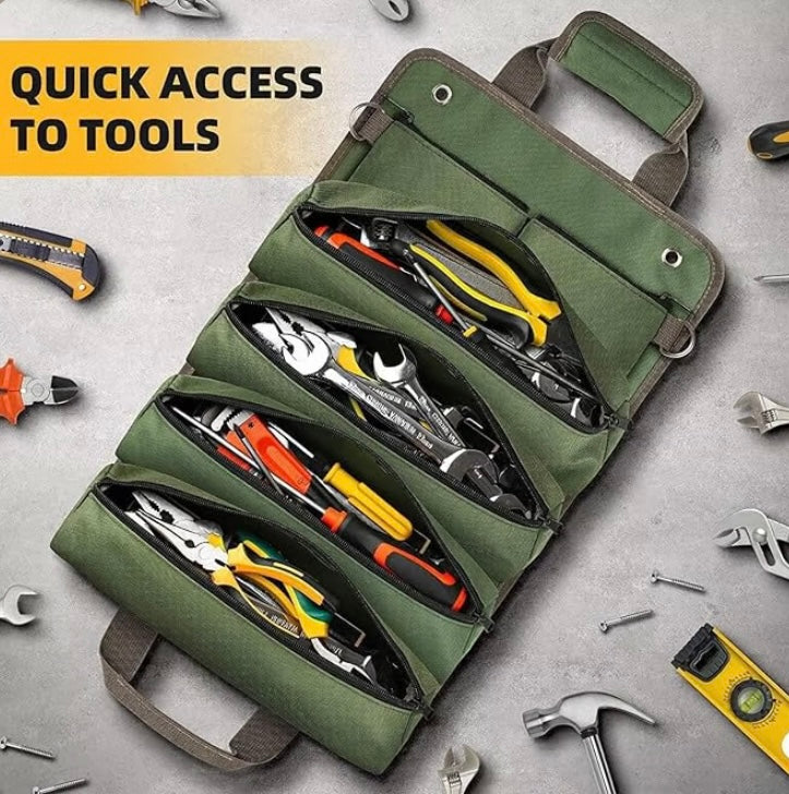 Portable Foldable Tool Storage Work Bag image 2