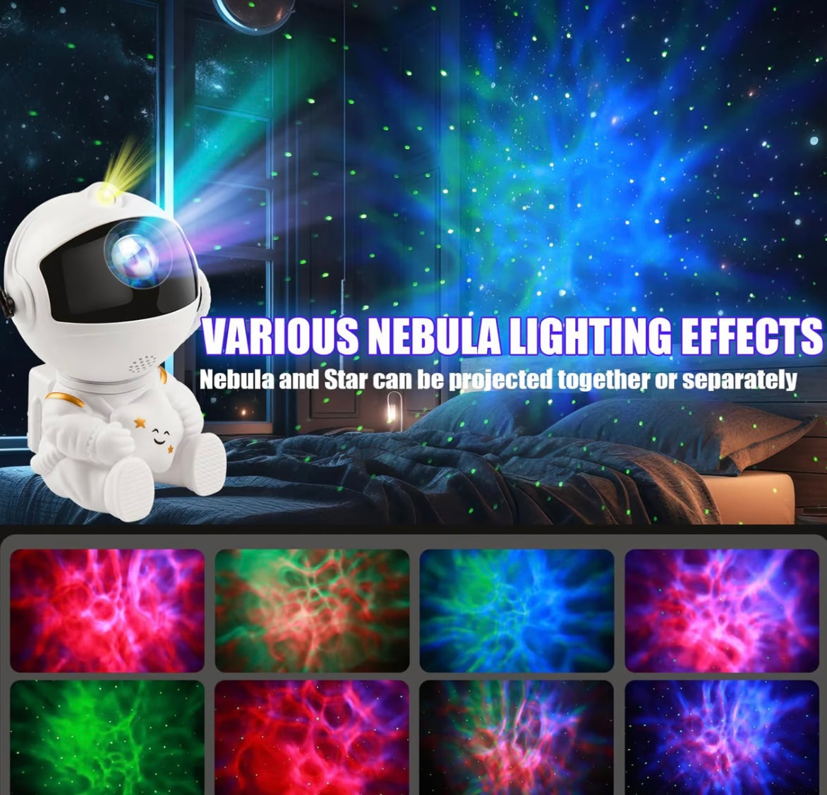 Astronaut Galaxy Projector image 1