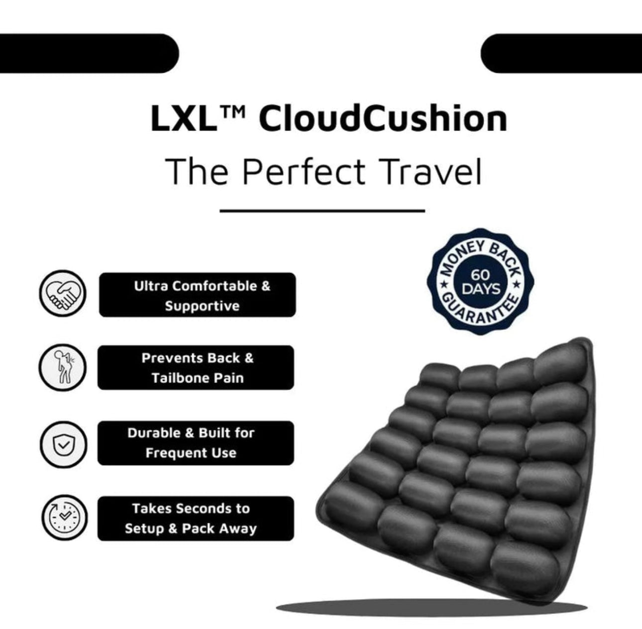 TRAVELEASE CLOUDCOMFORT CUSHION image 0