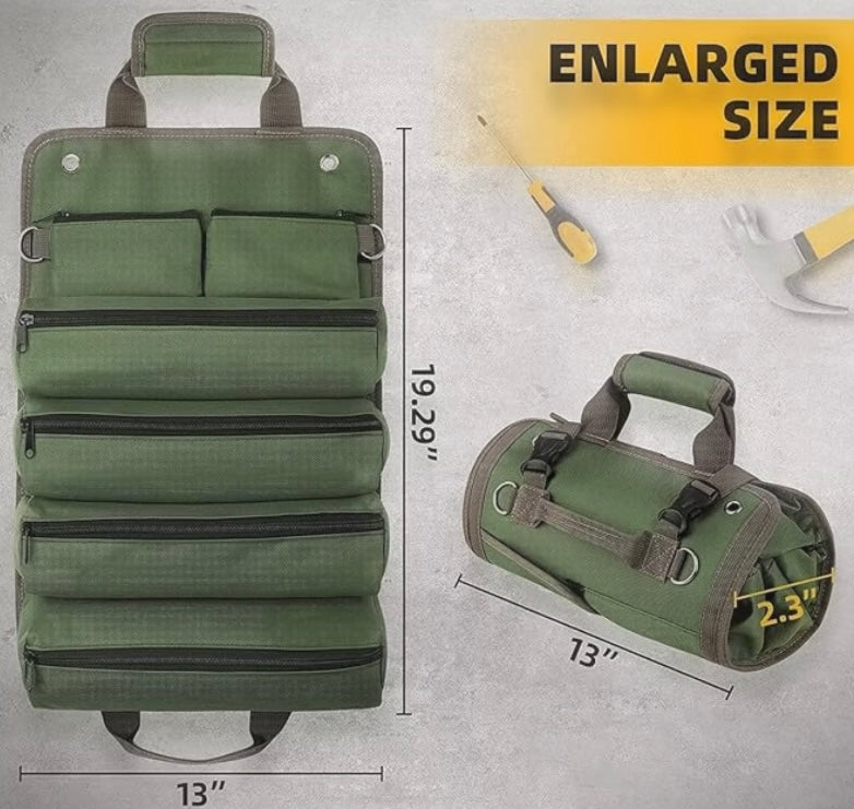 Portable Foldable Tool Storage Work Bag image 1