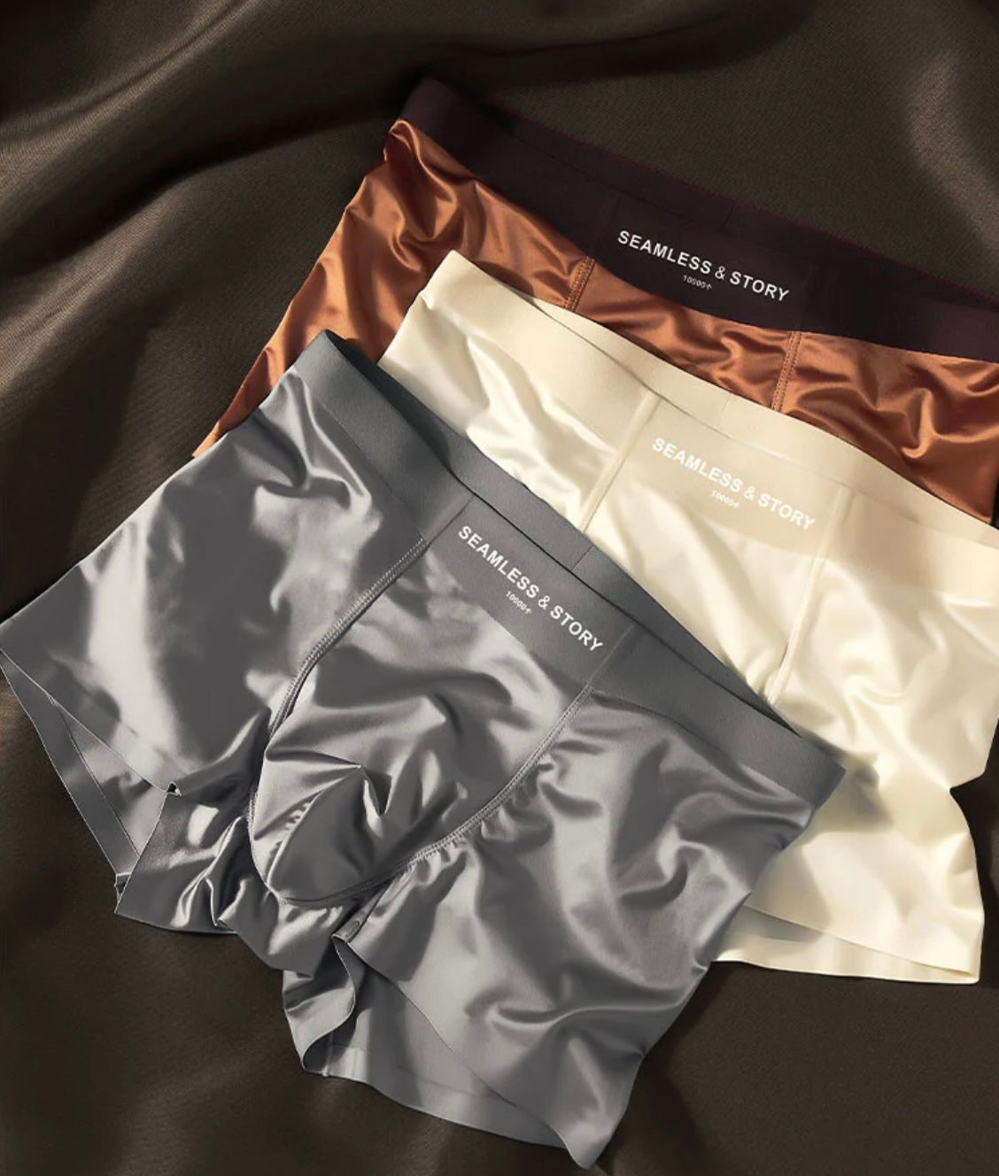 Elegant Silk Men's Ice Silk Underwear image 0