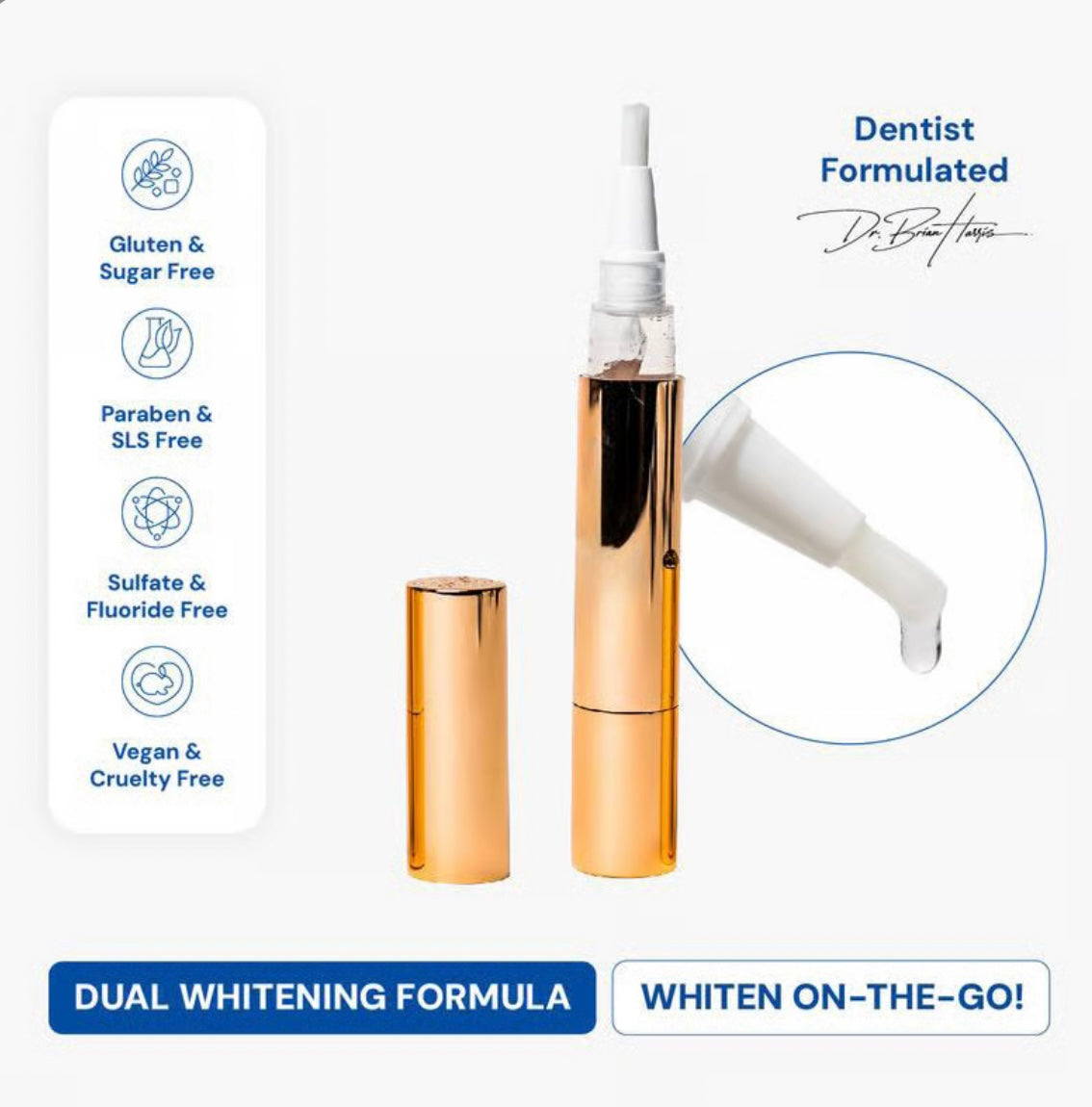 Whitening Pen for Stain Removal & Whiter Teeth(2Pcs) image 5