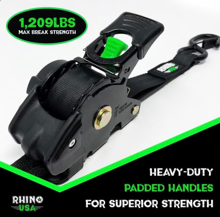 Retractable Ratchet Straps image 1