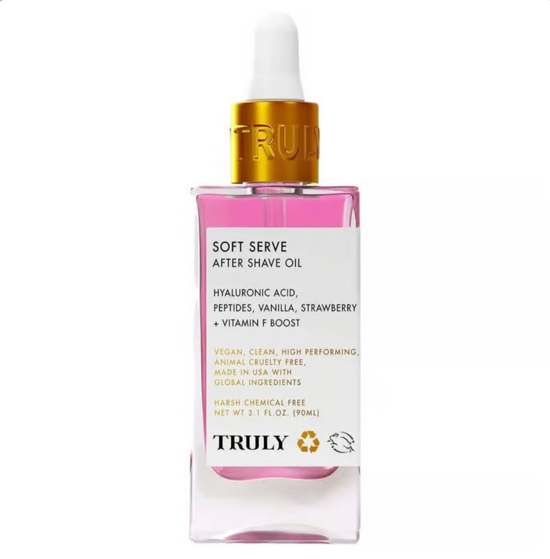 After Shave Oil - Strawberry & Vanilla Scent image 0