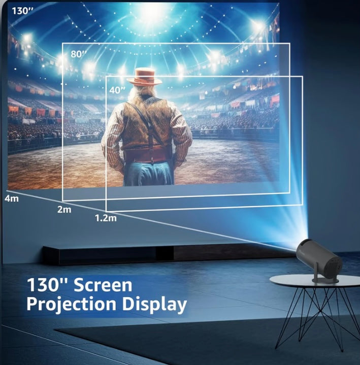 Mini Projector - 4K FHD 1080P Supported image 1