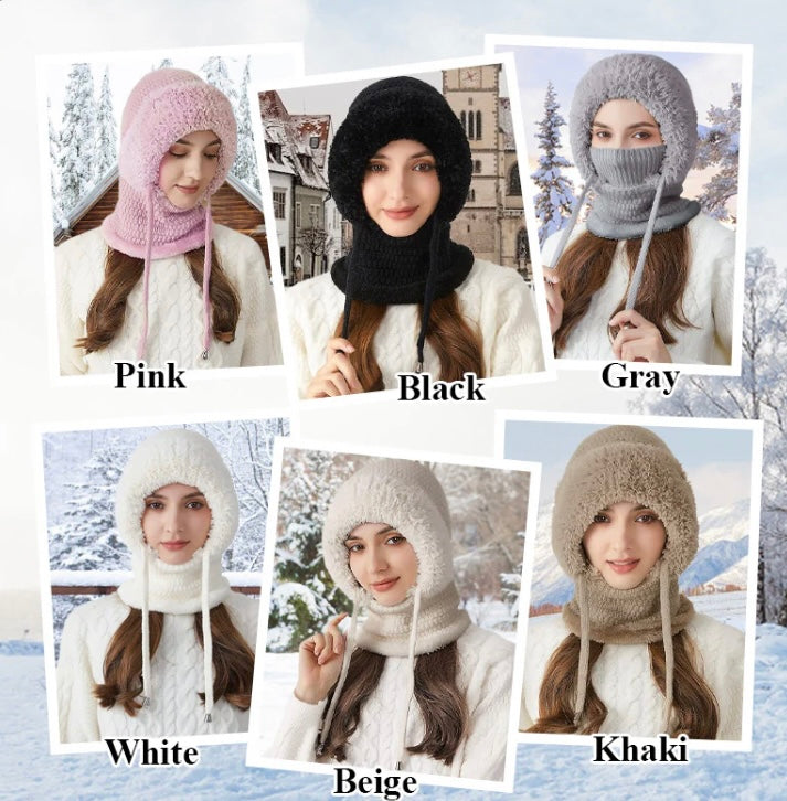 Women's Outdoors Windproof Scarf Hat image 2