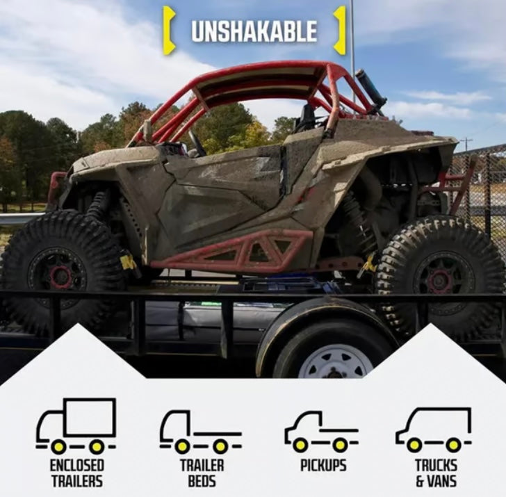 Retractable Ratchet Straps image 2