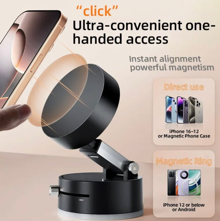 Vacuum Suction Magnetic Phone Stand image 3