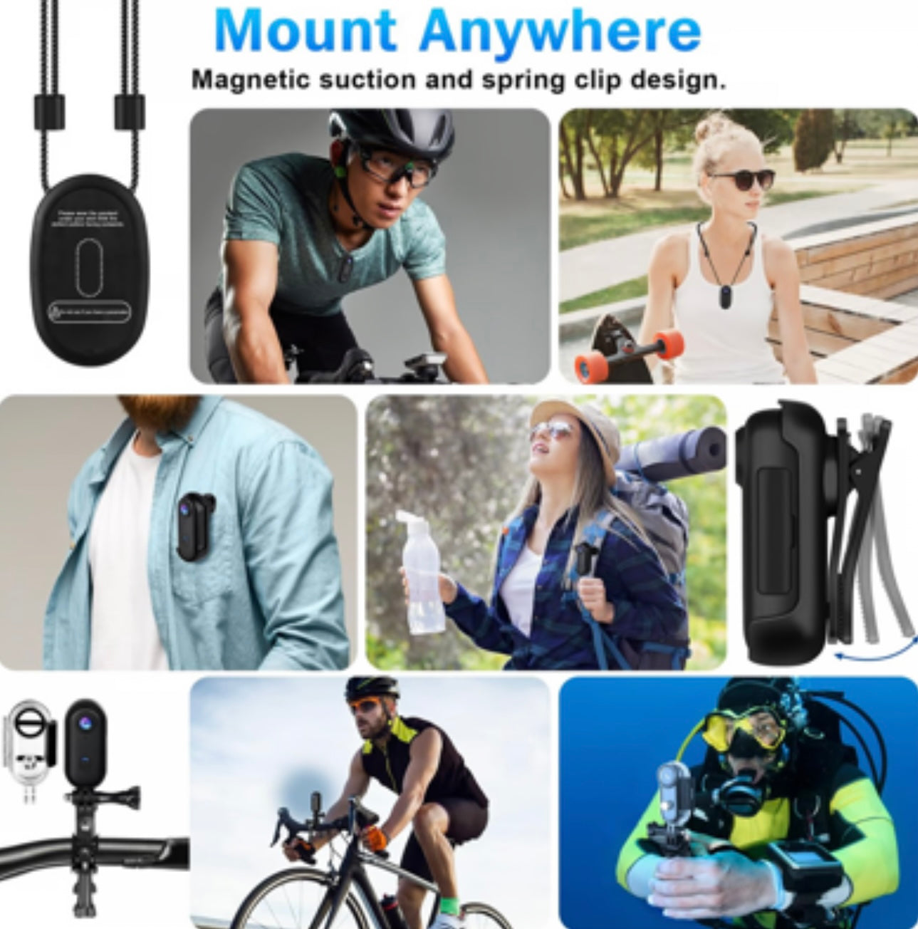 i3 4K Thumb Action Camera image 2