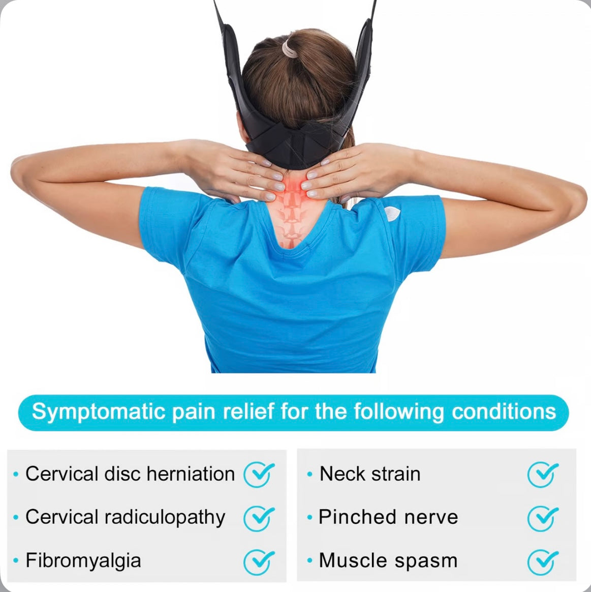 Cervical Neck Traction Device for Home Use image 1