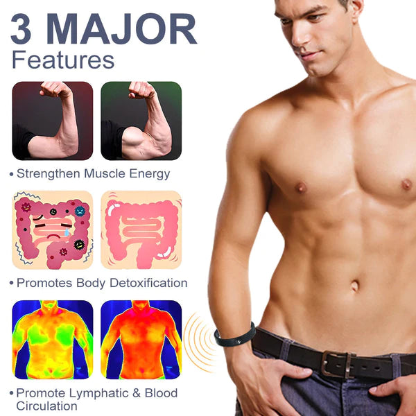 Voilaist™ Wristband-Far Infrared-Negative Ions-Energy Balance image 5