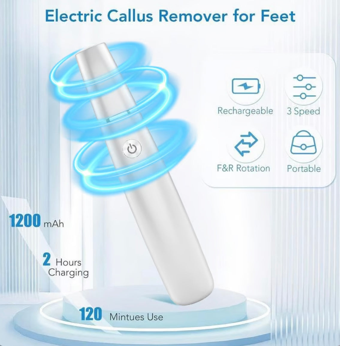 Electric Feet Callus Remover image 2