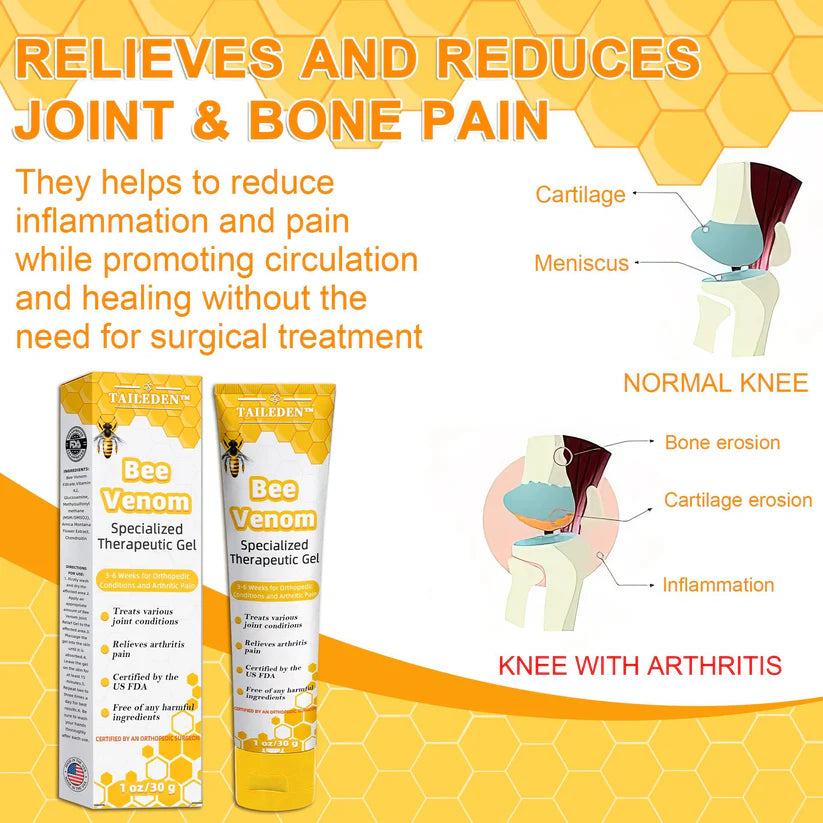 TAILEDEN™ Bee Venom Joint Therapy Pain Relief Gel image 3