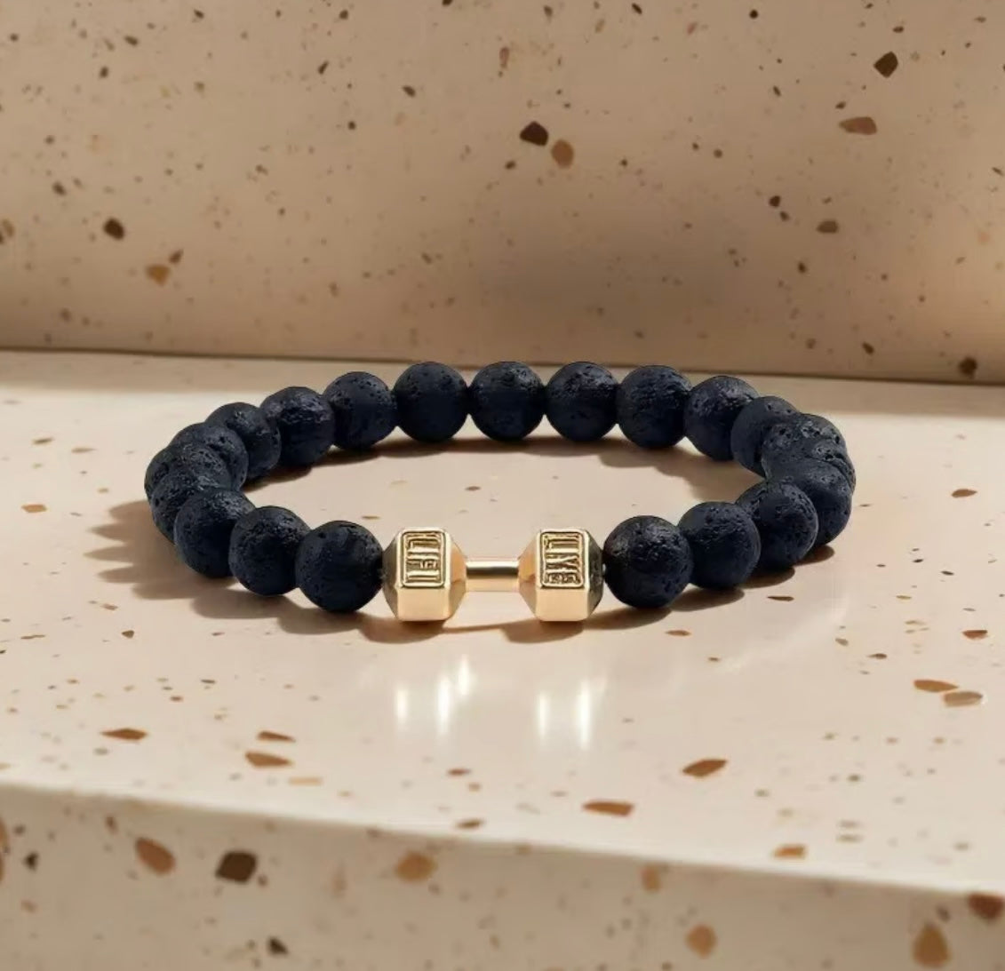 Dumbbell Fitness Bracelet, The Symbol Of Fitness Enthusiasts image 2