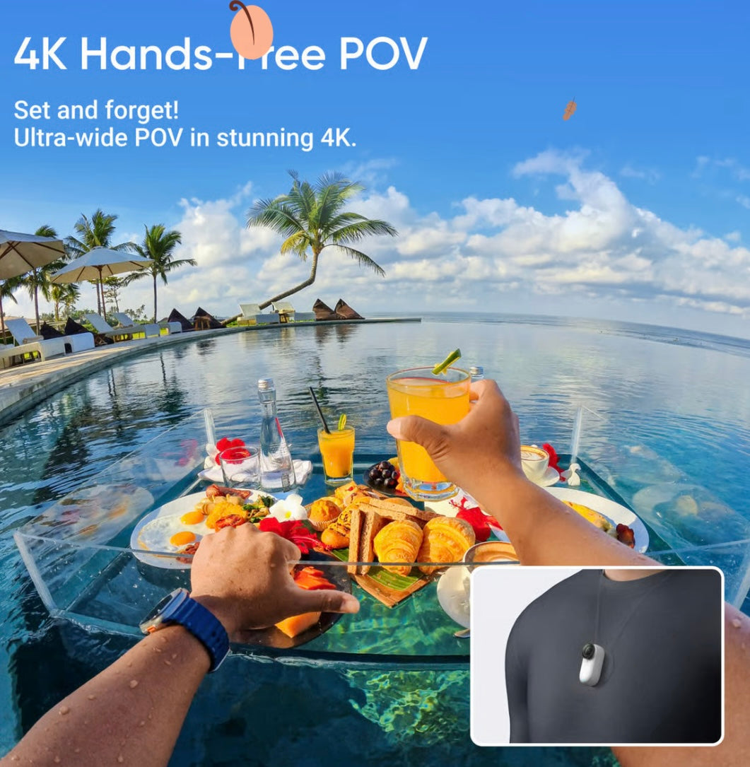 I3 4K Thumb Action Camera (64GB) image 0