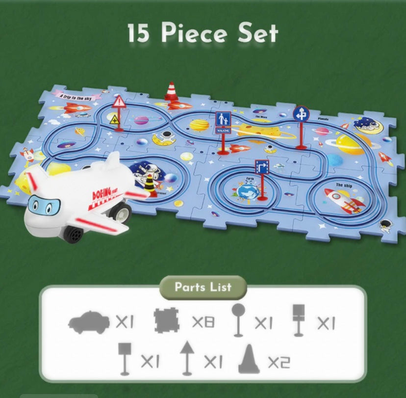 PuzzleRacer™ Kids Car Track Set image 4
