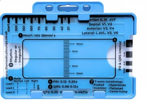 ECG 7 Step Ruler image 1