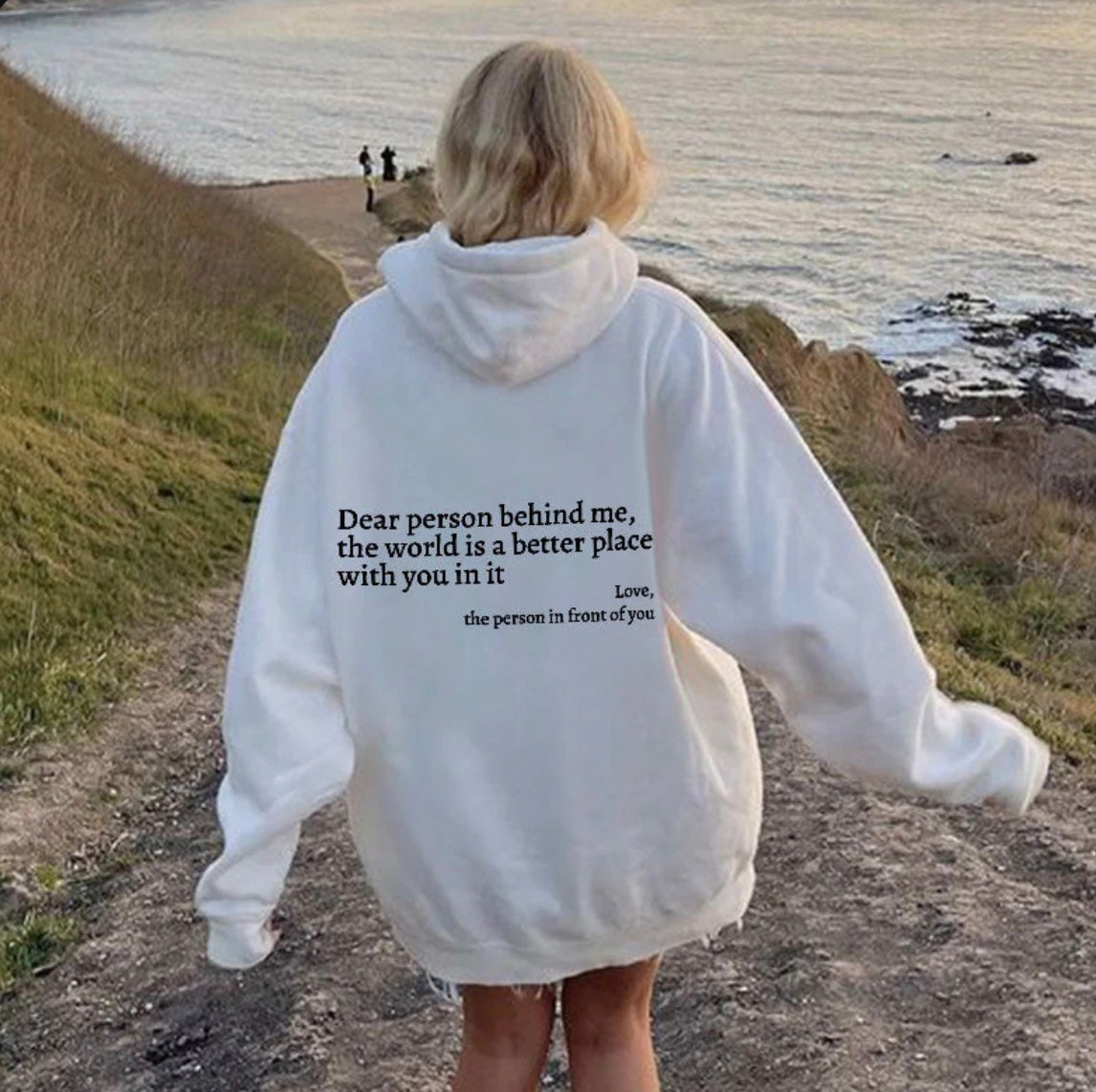 DEAR PERSON BEHIND ME SWEATSHIRT image 1
