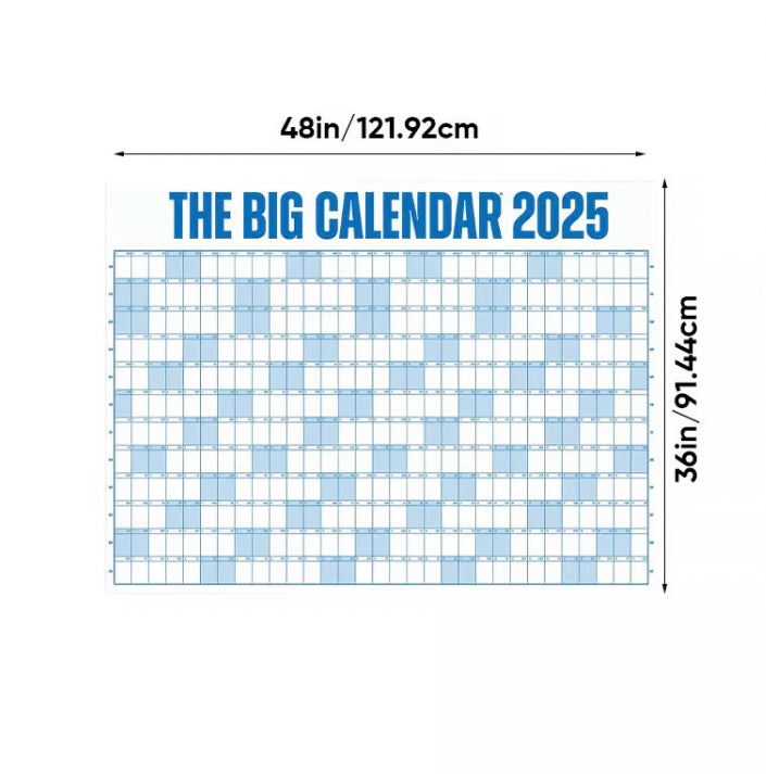 The Big Calendar 2025 | Dry Erase image 3
