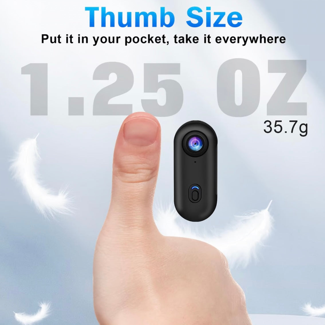 i3 4K Thumb Action Camera image 1