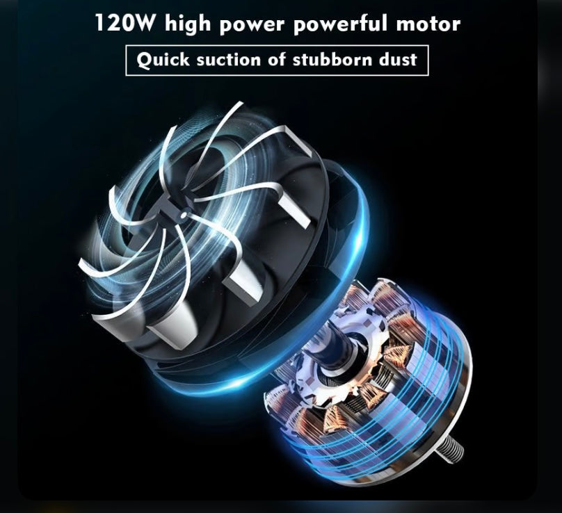 Powerful Wireless Car Vacuum Cleaner image 1
