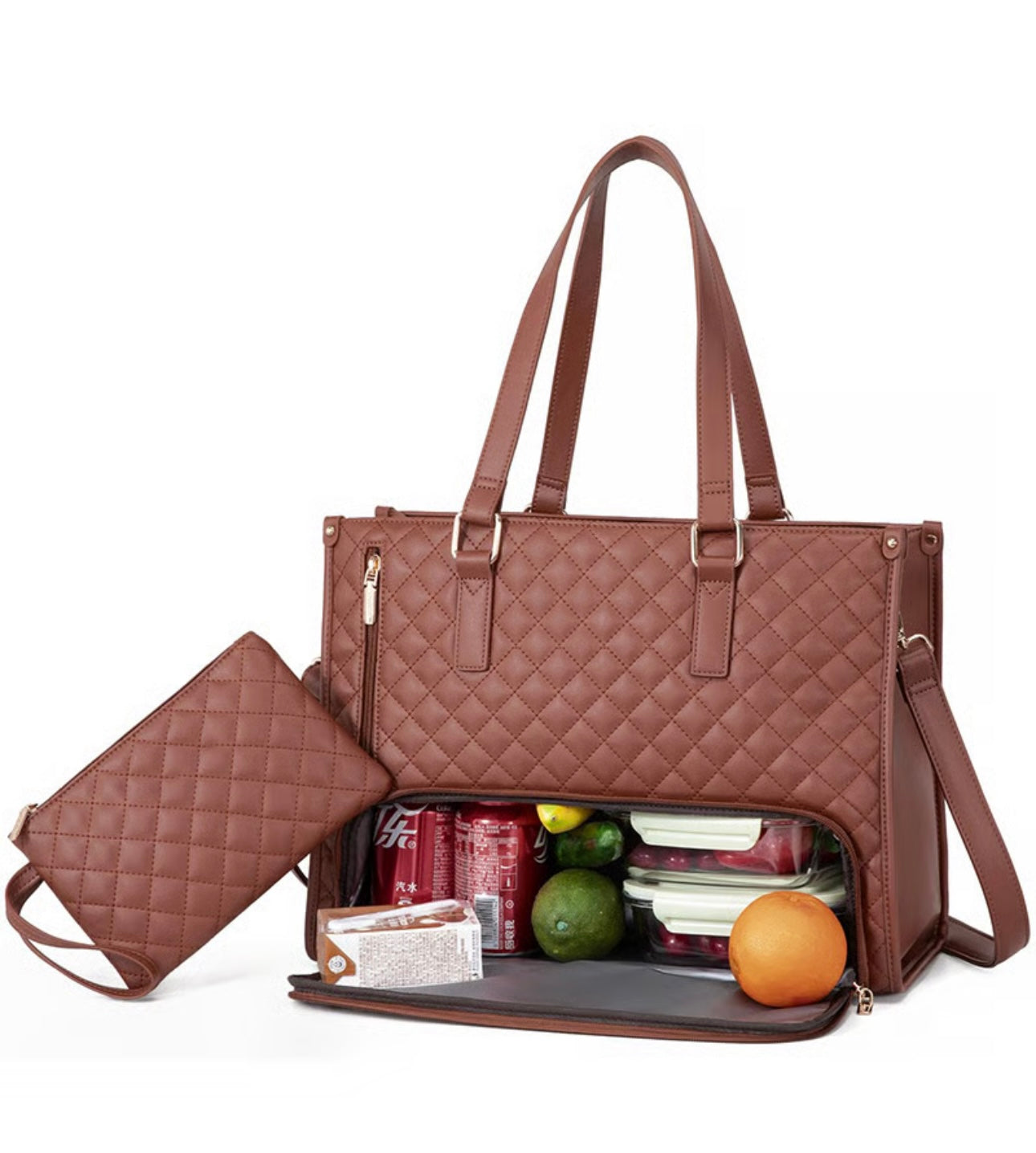 3 in 1 Lunch Tote Bag for Women image 6