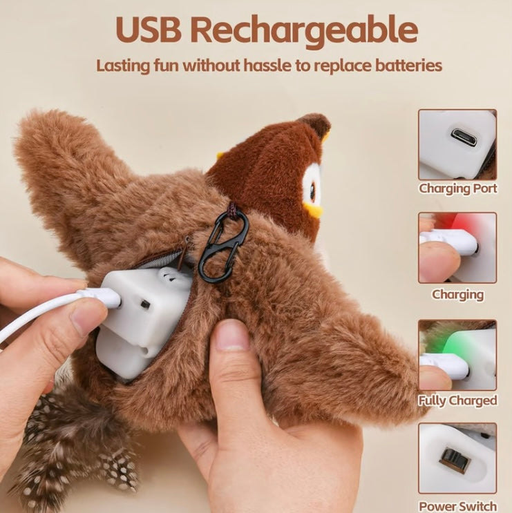 Interactive Chirping Bird Cat Toy image 3