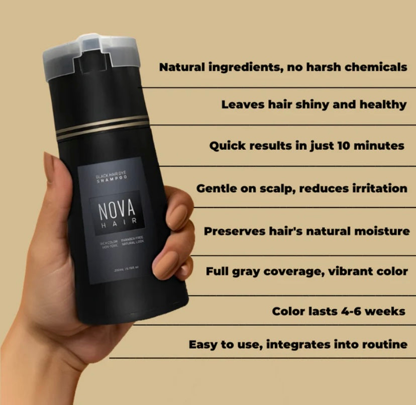 NovaHair™ Instant Dye Shampoo image 1