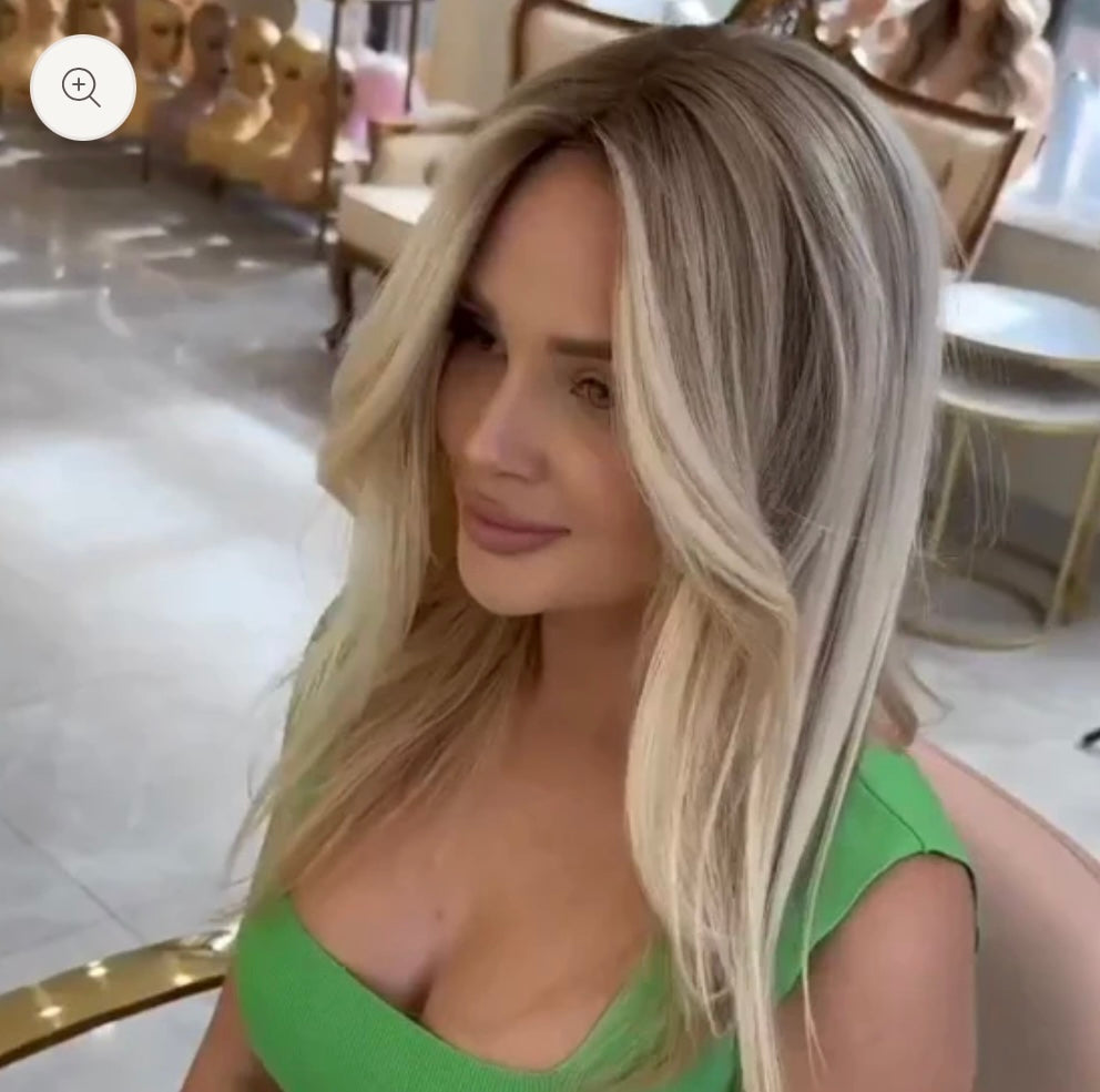 Flawless Long-Layered Hair Topper for Women image 1