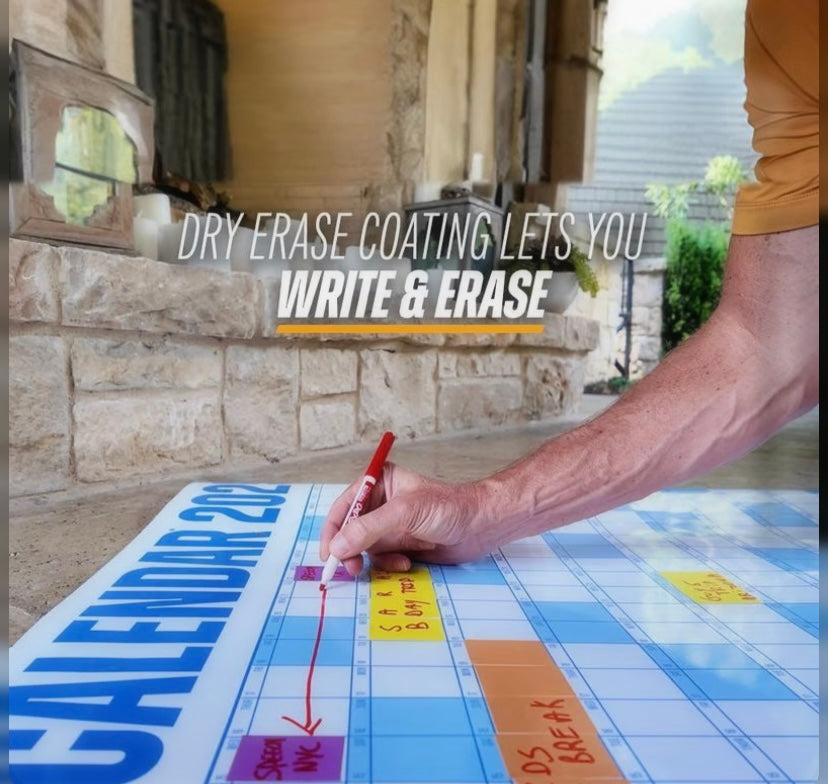 The Big Calendar 2025 | Dry Erase image 1