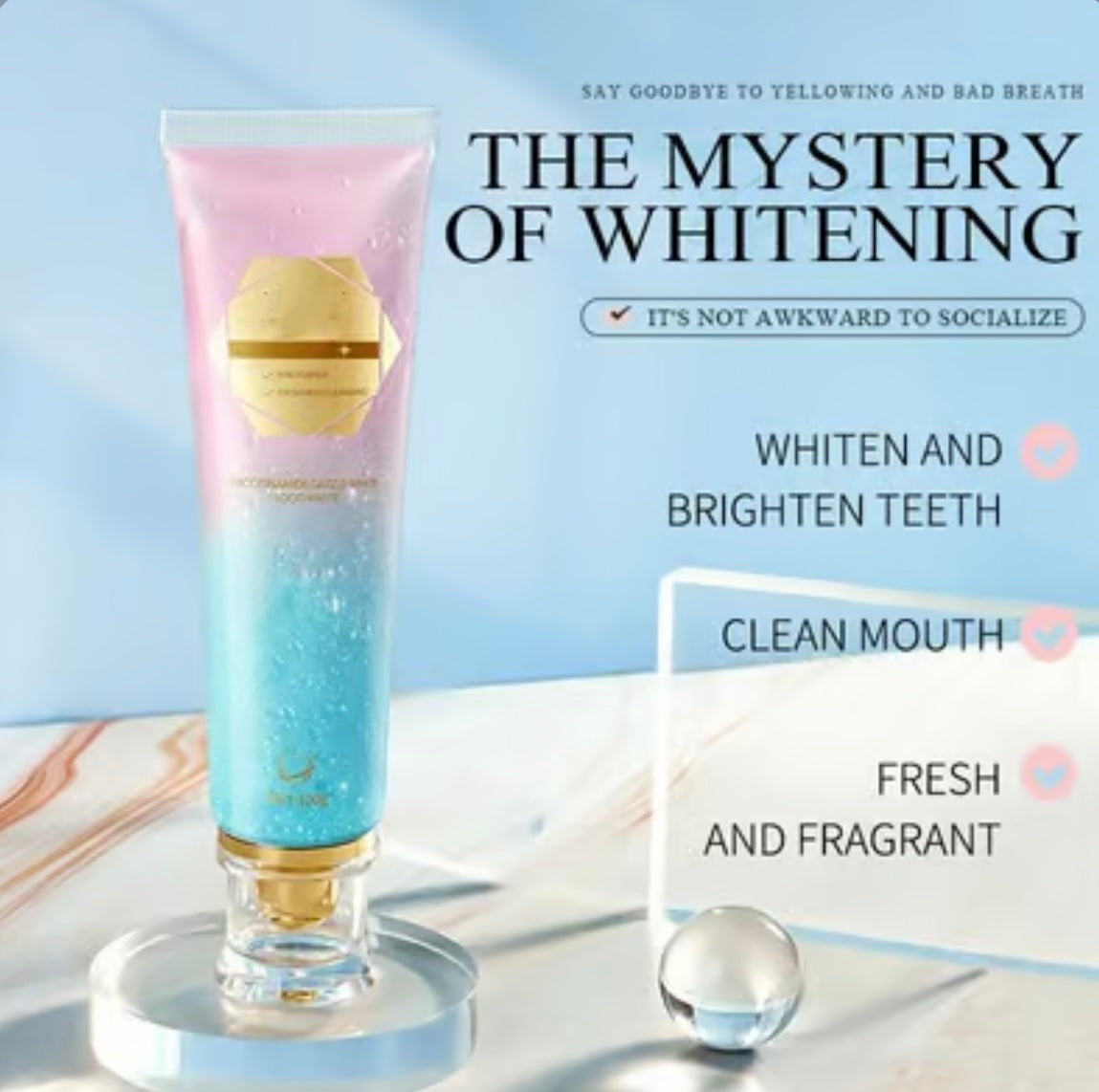 Niacinamide Whitening Toothpaste image 1