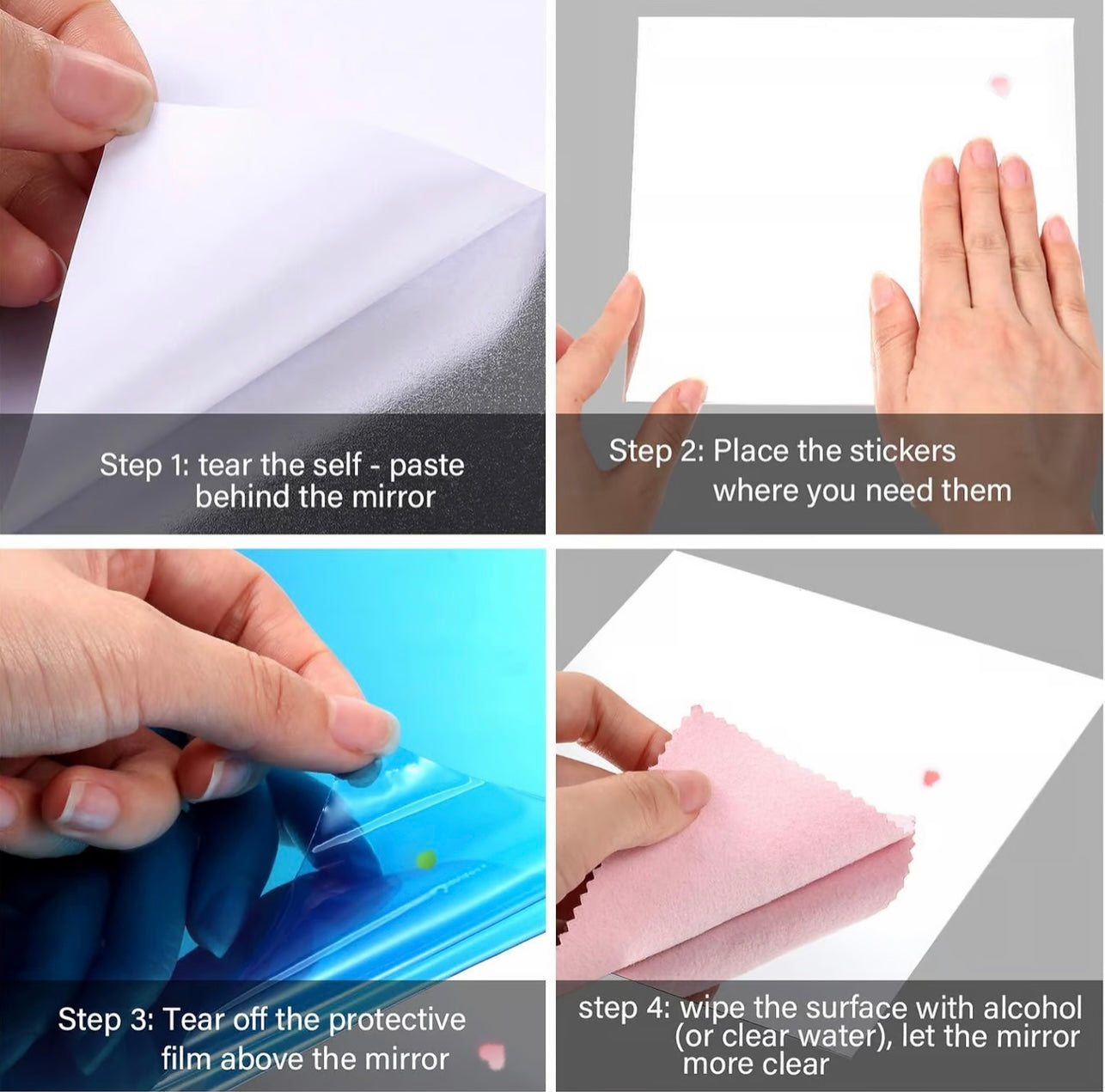 Self Adhesive Mirrors Sheets image 3