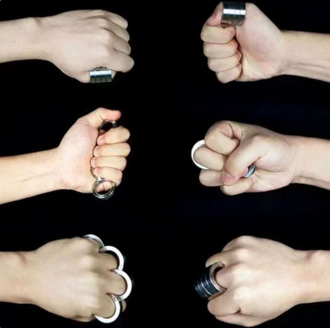 Alloy Outdoor Rotatable Folding Ring image 1