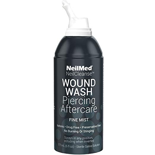 NeilMed Piercing Aftercare - Fine Mist - 2.53oz (75mL) image 0