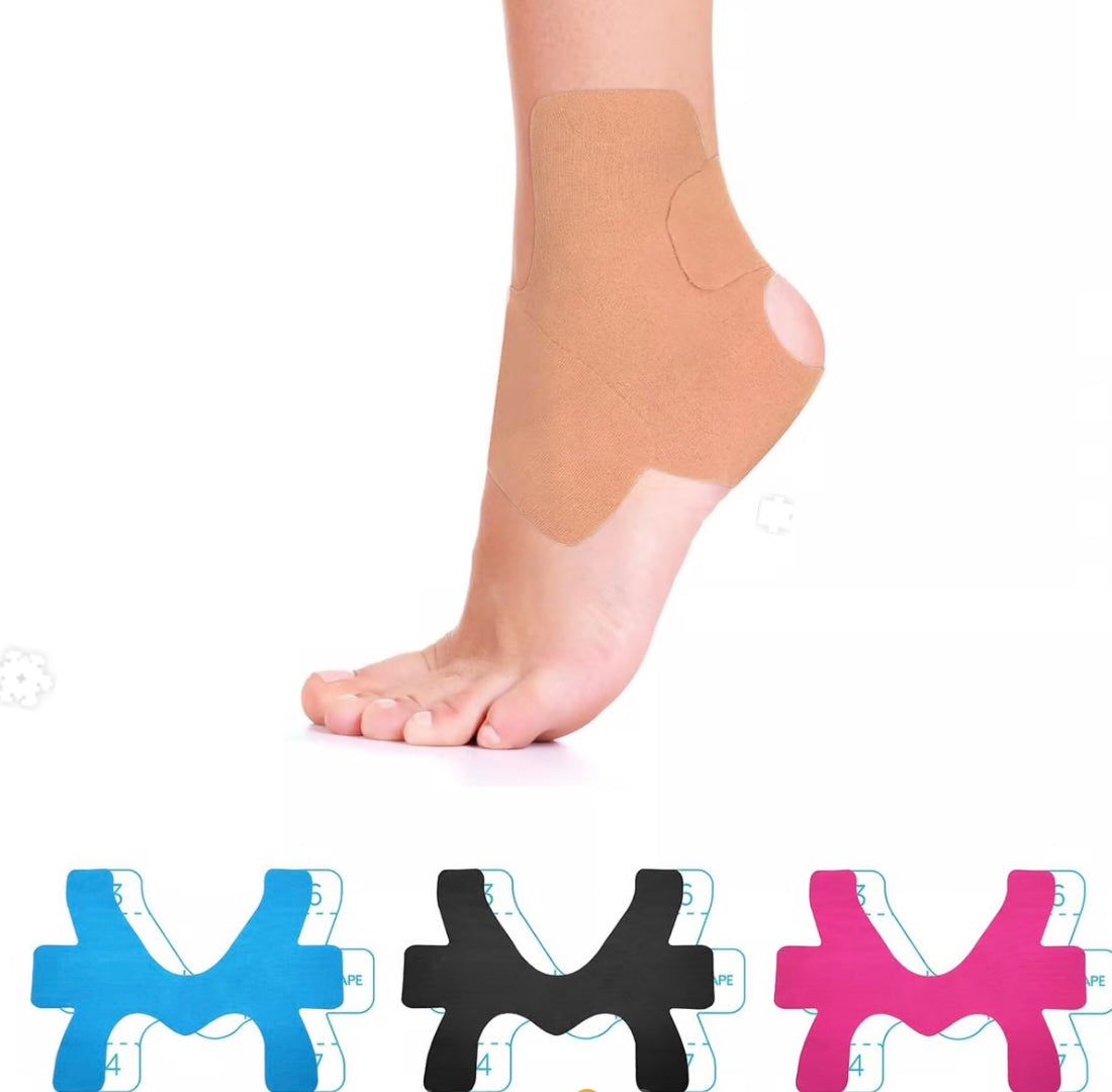 10pcs Precut Kinesiology Tape for Ankle image 3
