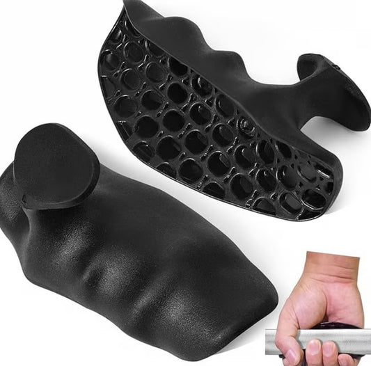 Silicone Gym Grips Fingerless Workout Gym Gloves image 0