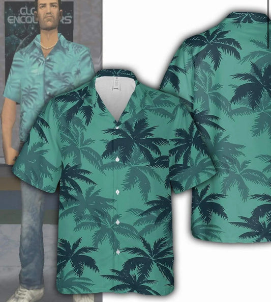 ISLAND DRIP™ - VICE CITY HAWAIIAN SHIRT image 0