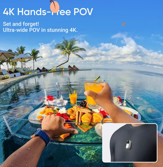 I3 4K Thumb Action Camera (64GB) image 0