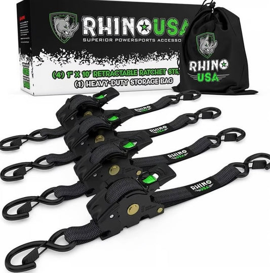 Retractable Ratchet Straps image 0