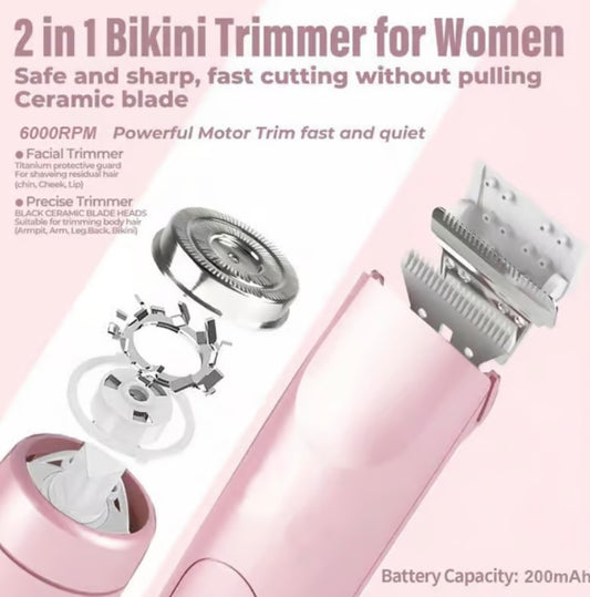 Comfort 2 in 1 Electric Lady Shaver image 0