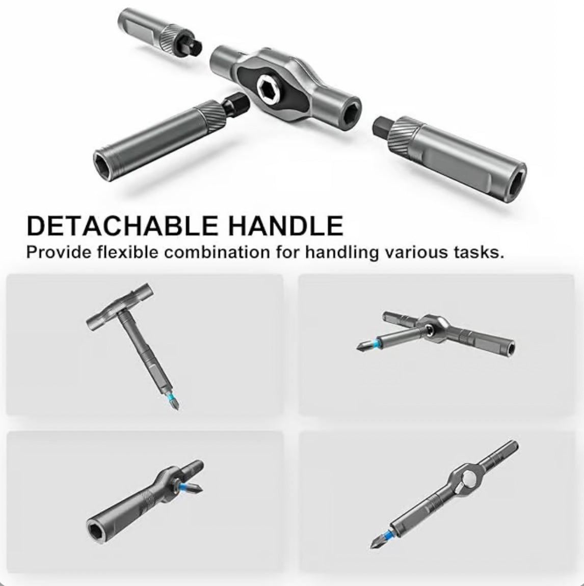 24 In 1 Ratchet Screwdriver Tool Kits image 5