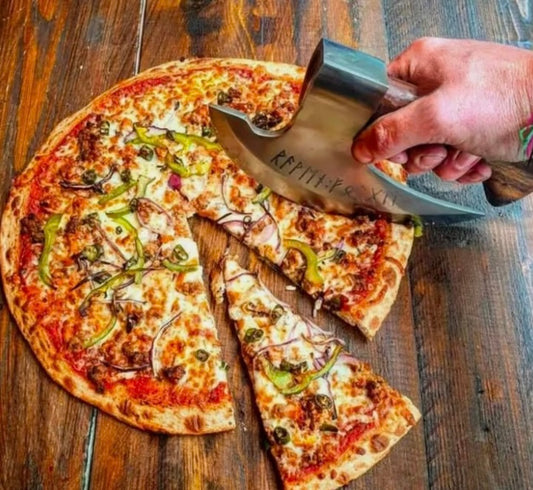 Viking Hatchet Handmade Pizza Cutting Axe image 0
