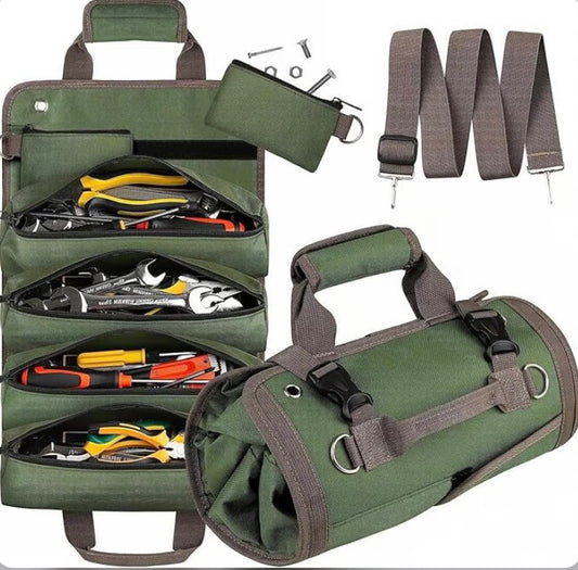 Portable Foldable Tool Storage Work Bag image 0