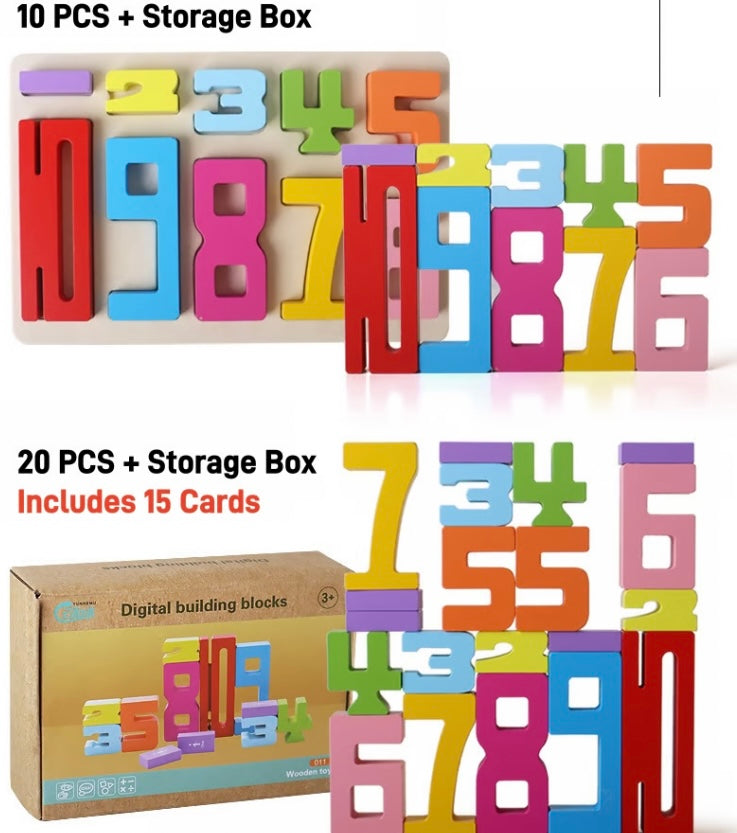 Wooden Number Building Block image 4